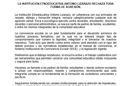 Comunicado Oficial