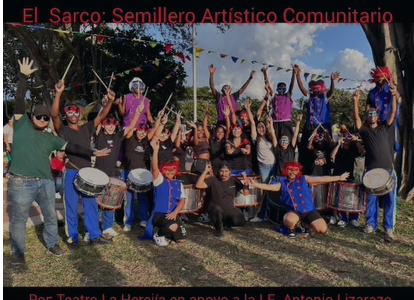 Cierre exitoso de la quinta versión del proyecto El Sarco: Semillero Artístico Comunitario en la I.E. Antonio Lizarazo