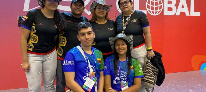 Estudiantes de la Institución Etnoeducativa Antonio Lizarazo representaron a Colombia en el Mundial de Robótica FIRST Global Challenge Panamá 2025